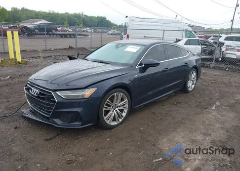 2019 Audi A7 55 Premium z USA, uszkodzony, nr VIN WAUU2AF21KN027334